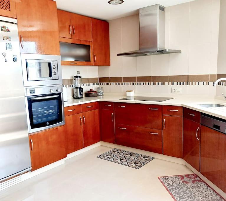 Apartamento Rias Bajas Apartamento Con Jardin Vilanova de Arousa Exterior foto
