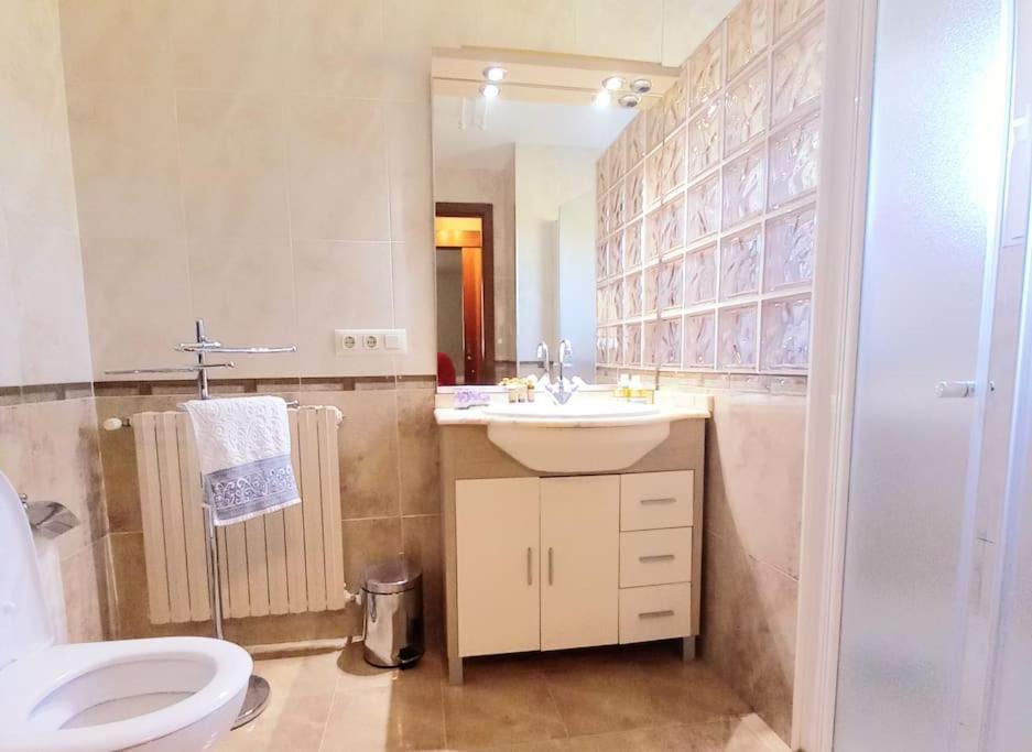 Apartamento Rias Bajas Apartamento Con Jardin Vilanova de Arousa Exterior foto